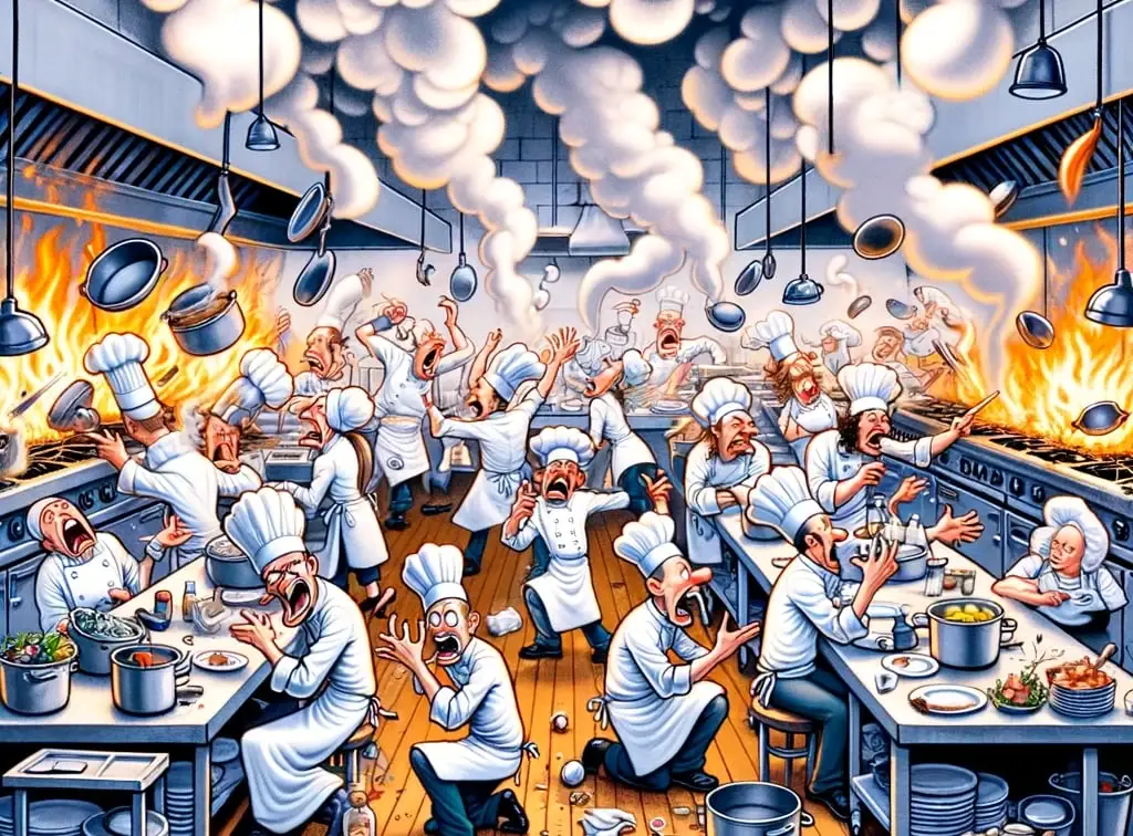 Kitchen's a Hot Mess! Must it Be That Way?
