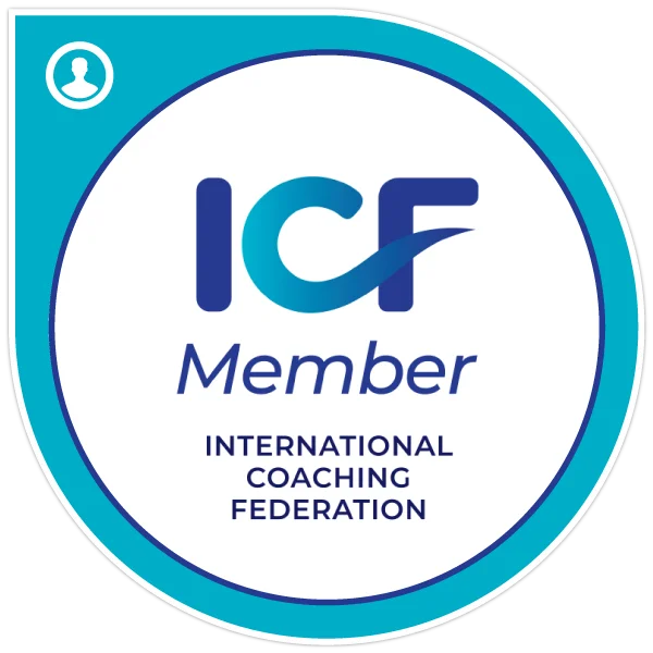 ICF International Coaching Federation Member Badge