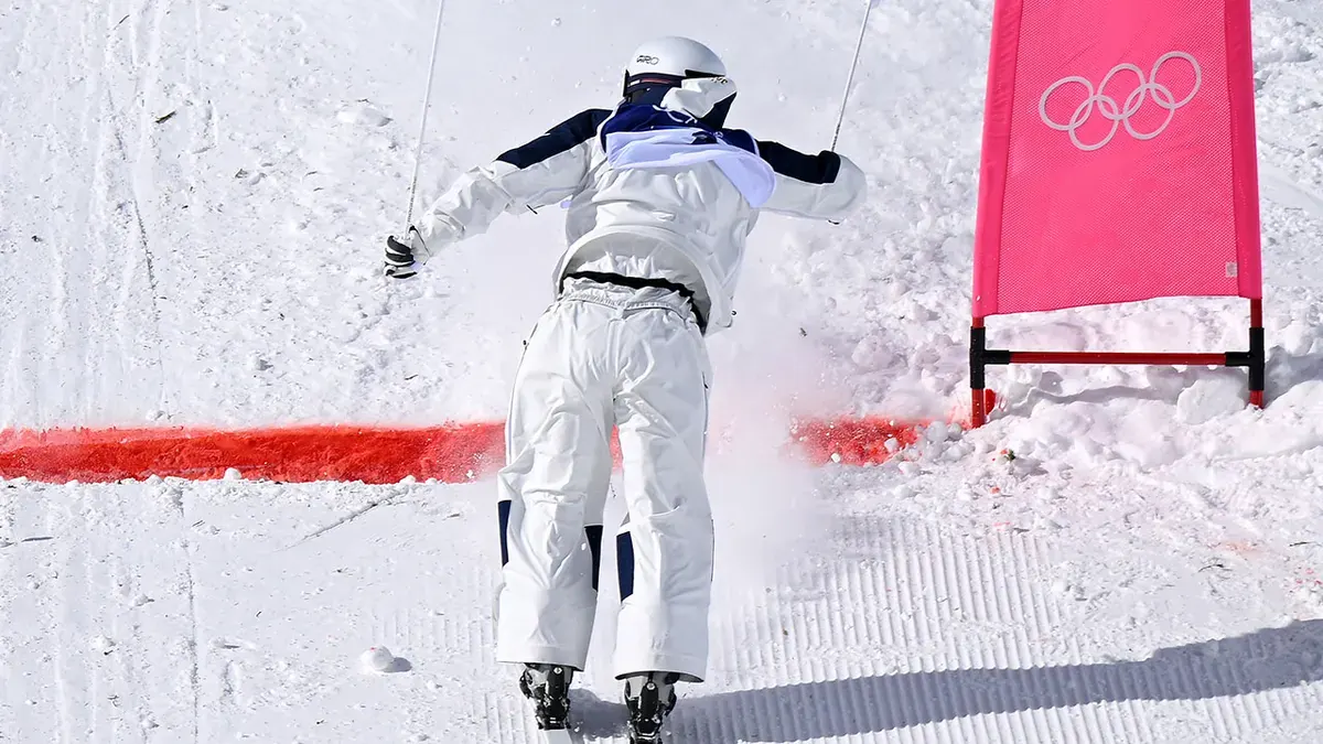 Horishima skiing backwards past finish line to earn silver medal at Milan Cortina Olympics